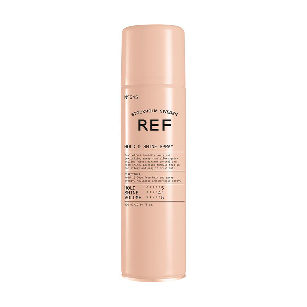 Лак для блиску волосся REF Hold &amp; Shine Spray N°545 фіксація 5, 300 мл